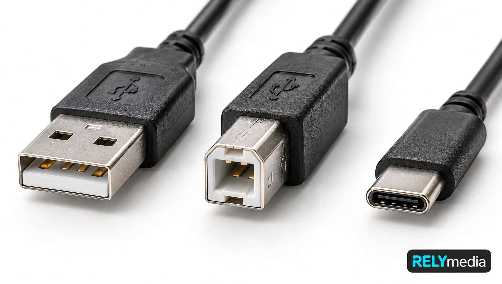 USB-C, USB-B, and USB-A: What’s the Difference?