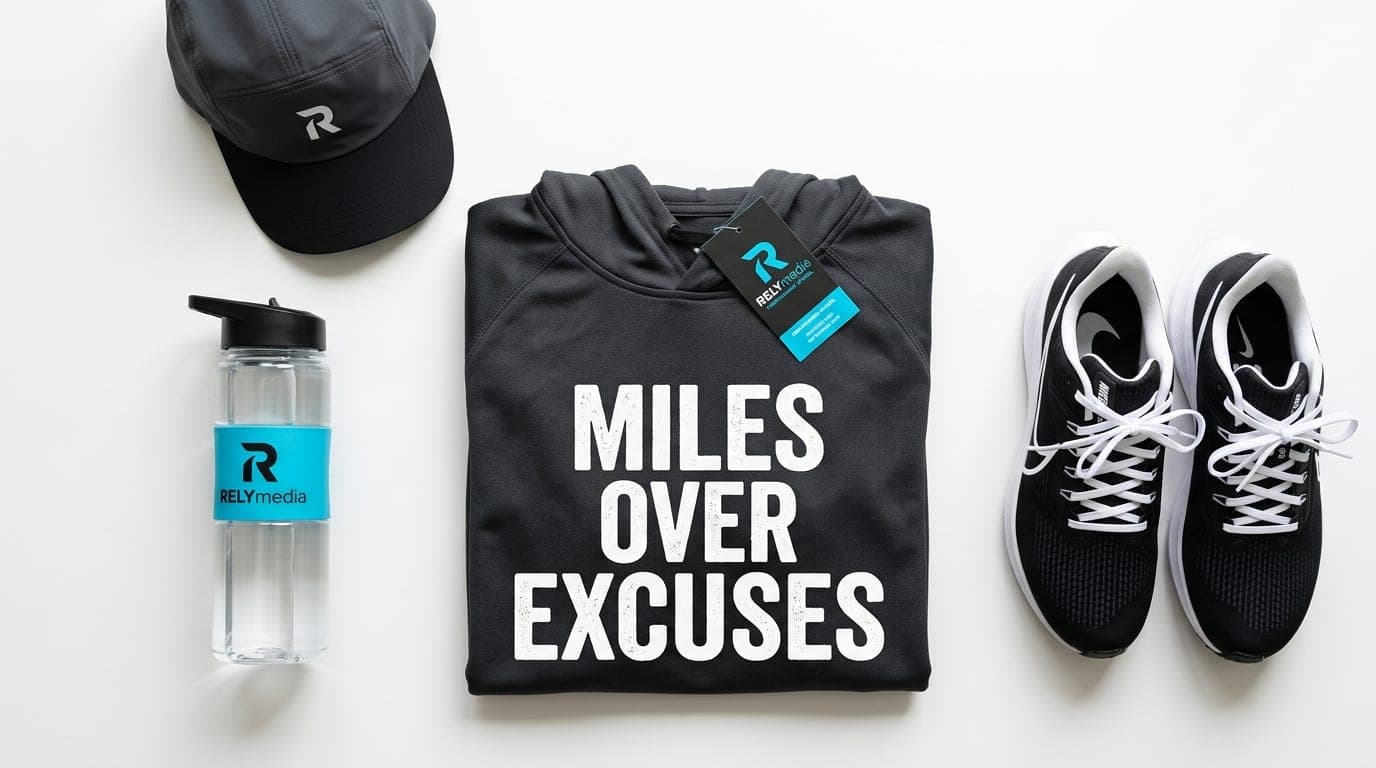 Custom running team apparel