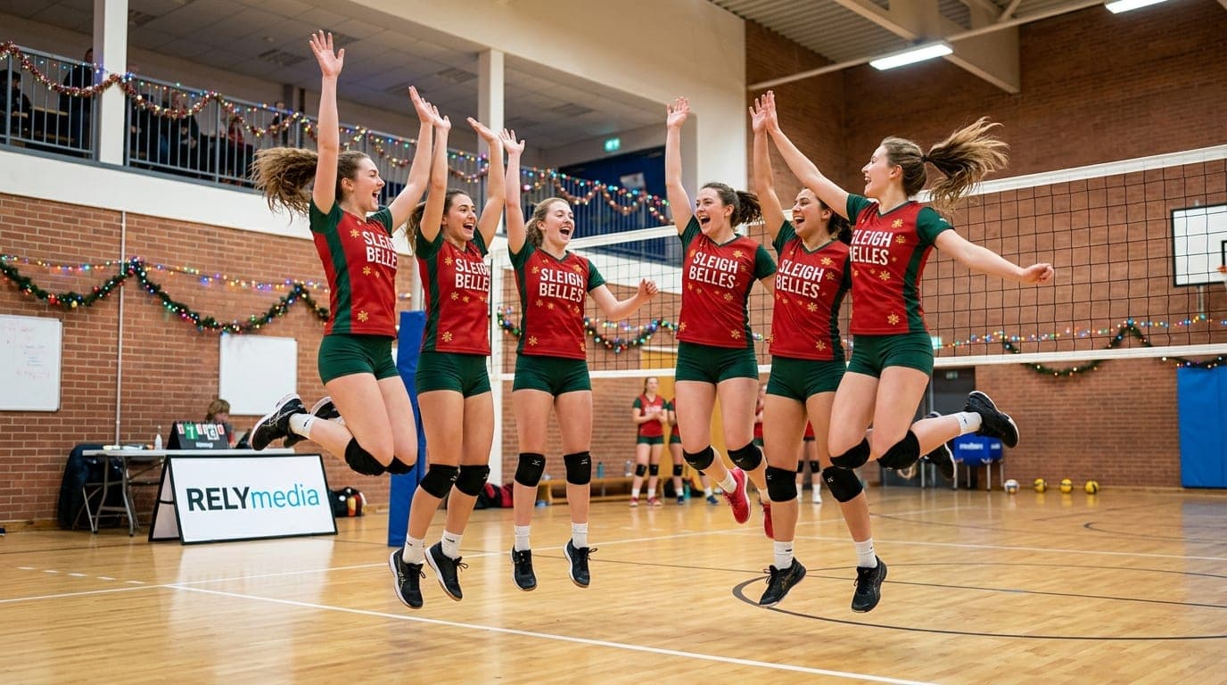 Christmas sports league team