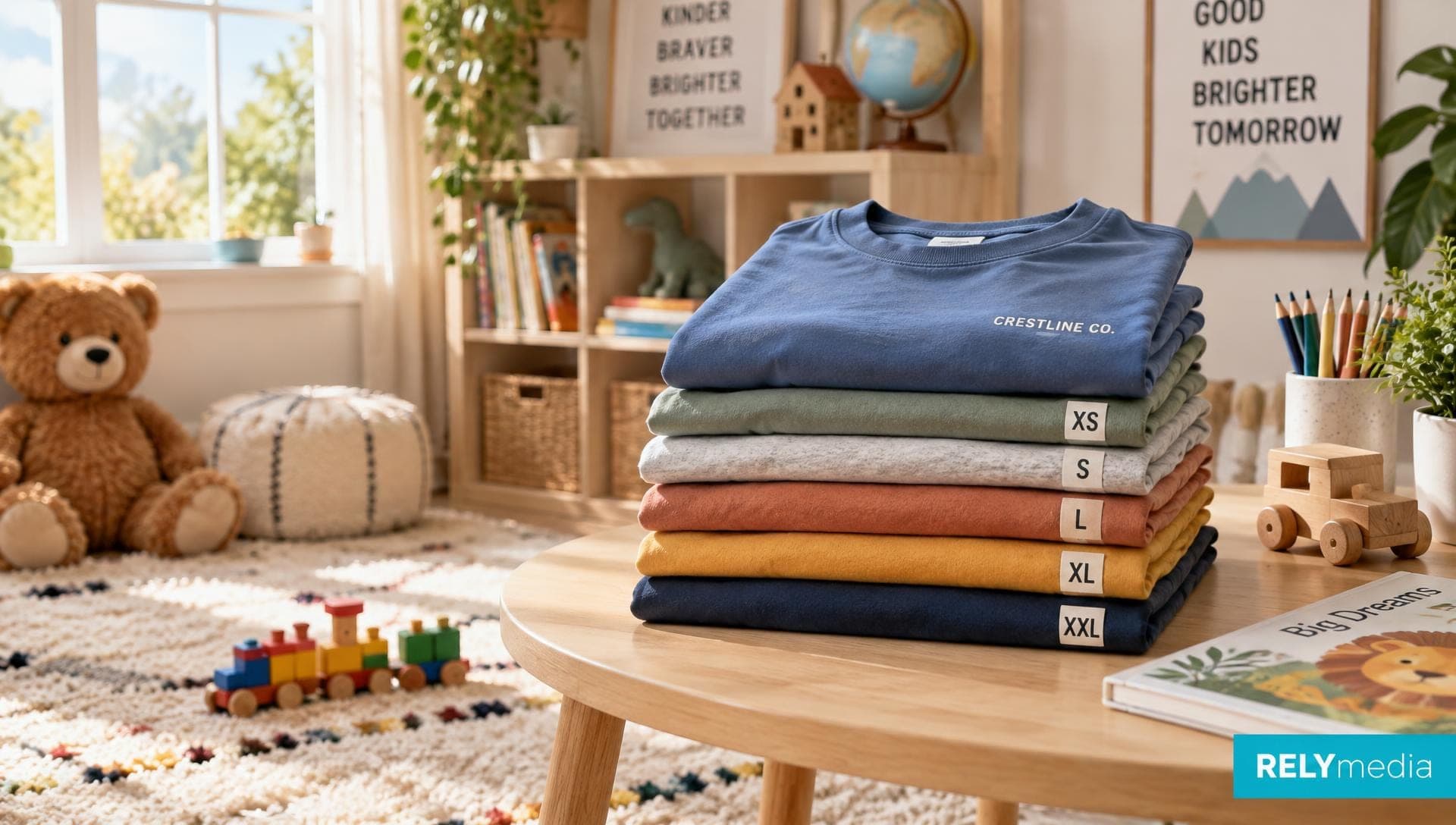 Custom Kids Apparel Size Guide