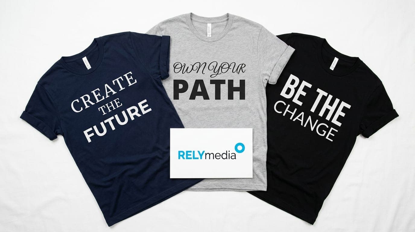 Font pairing examples for custom t-shirt typography