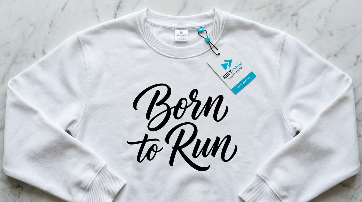 Script and handwritten fonts on custom t-shirt designs