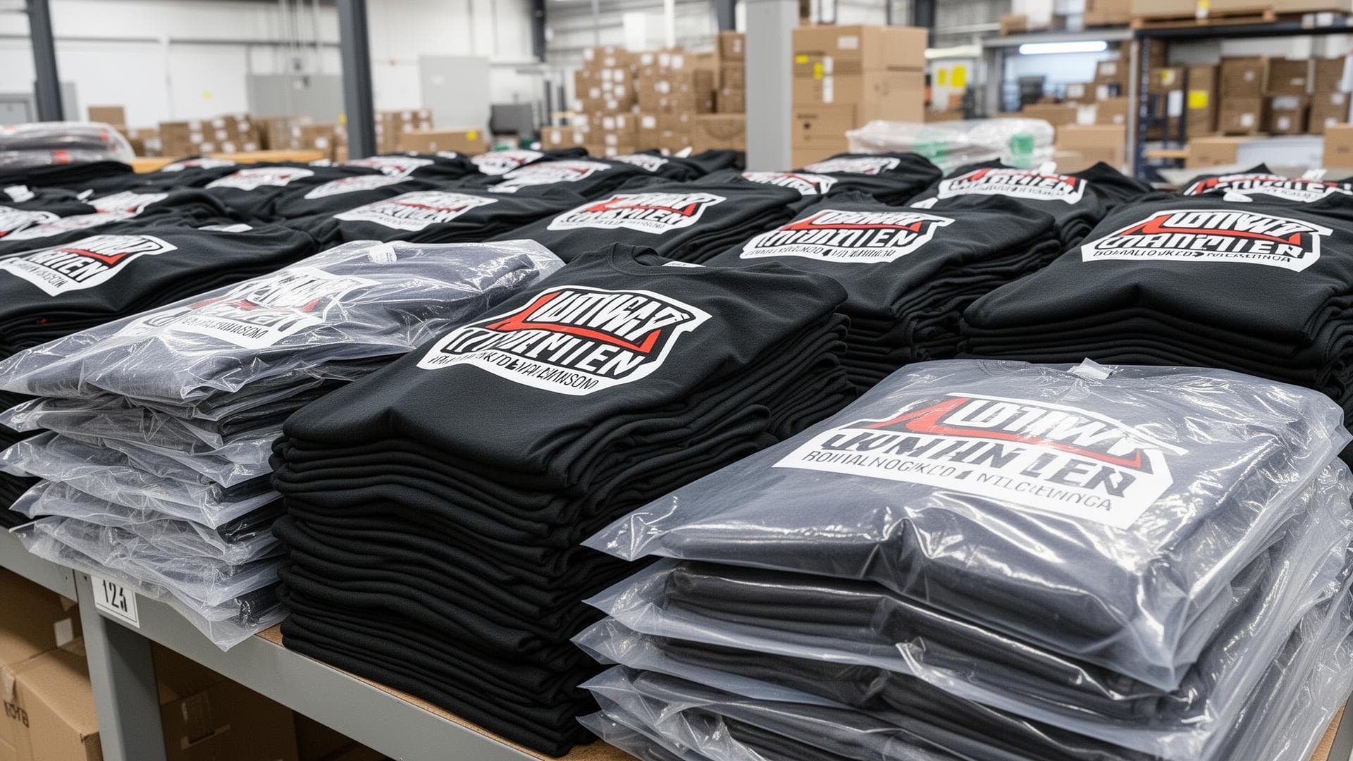 Bulk screen printing orders — per-piece pricing breakdown