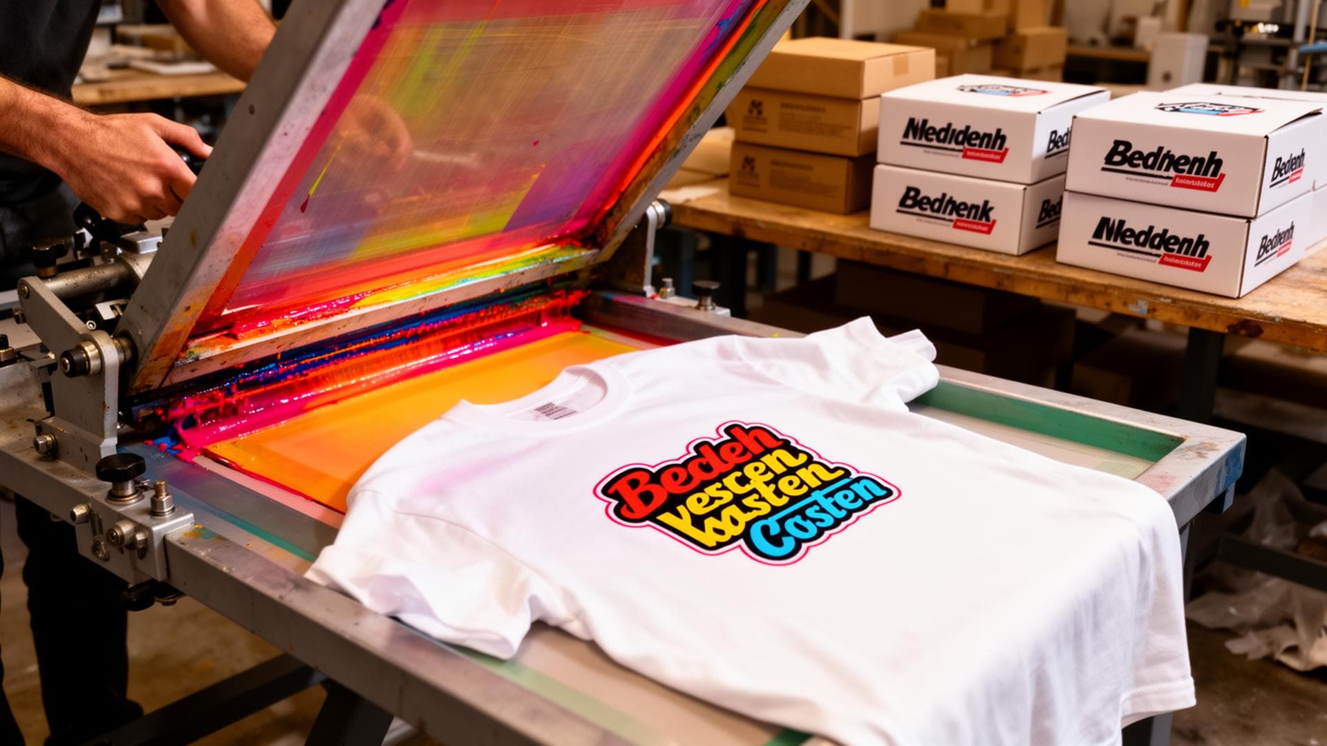 Screen Printing Custom T-Shirts Hero