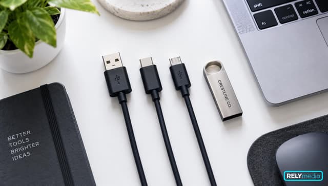 branded USB flash drives from RELYmedia
