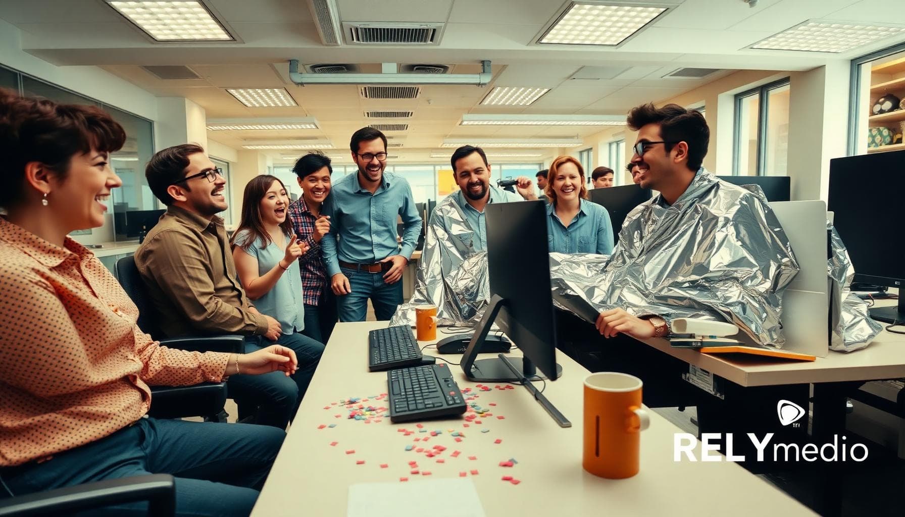 10 Hilarious April Fools' Day Pranks for the Office & Working From Home