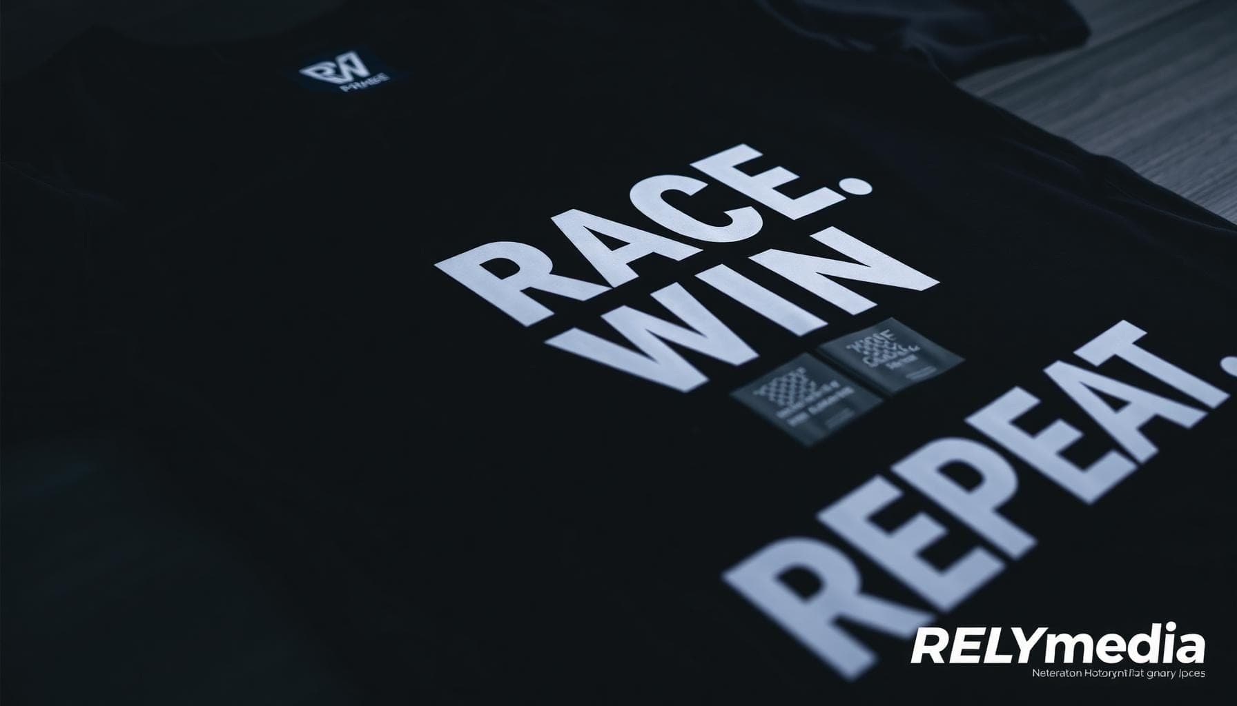 Racing culture — custom apparel with slogans worn by motorsport fans