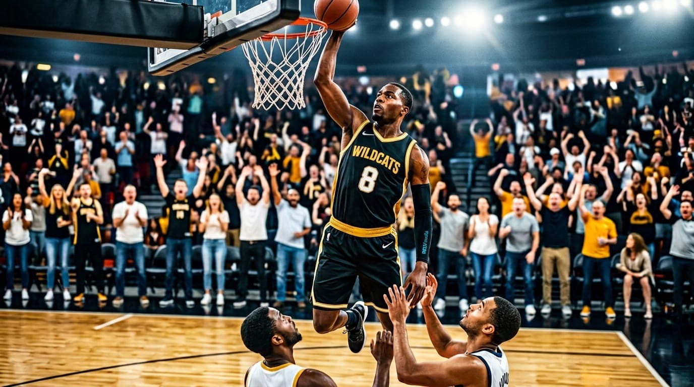 Cool and creative basketball team names — players in action