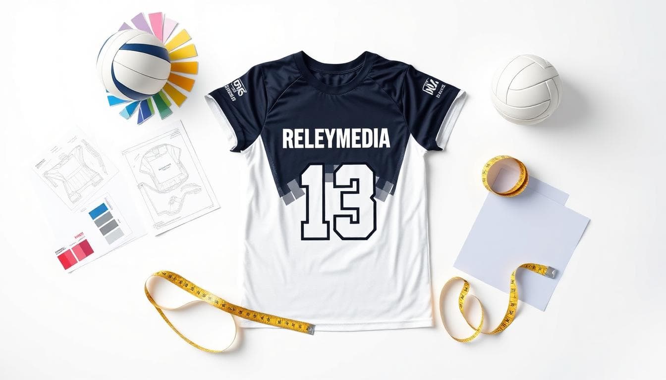 How to design volleyball team jerseys online