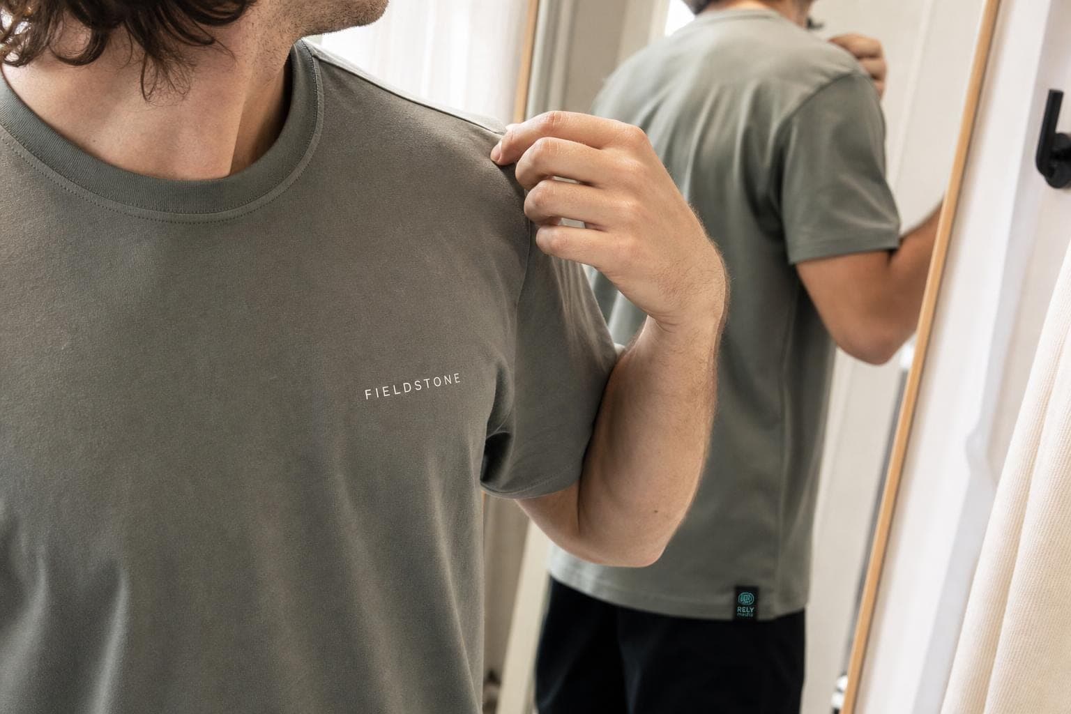How fabric changes T-shirt fit — cotton, polyester, and tri-blend
