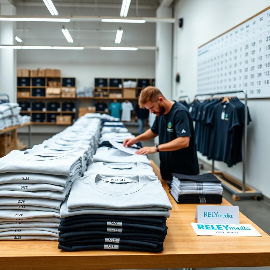 Custom branded T-shirts β getting team sizing right