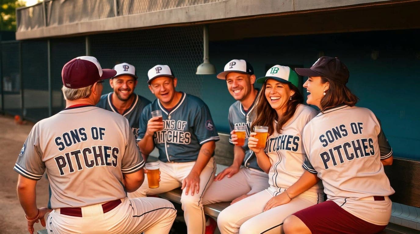 Funny adult softball team names for beer leagues