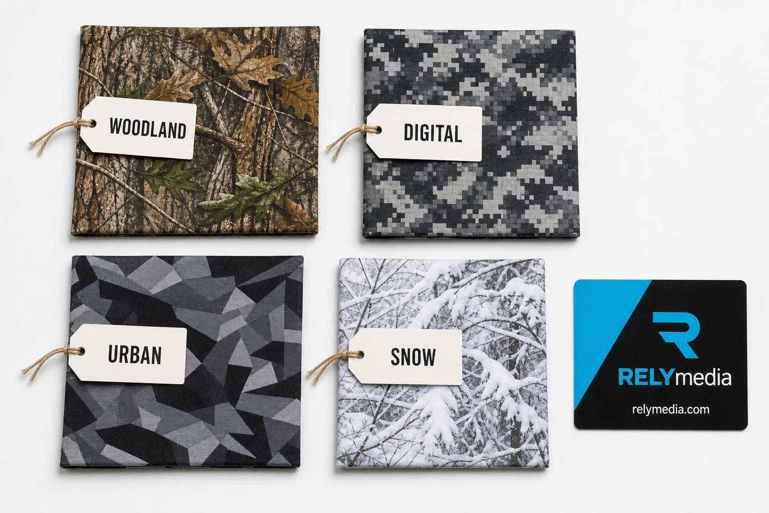 Realtree and Mossy Oak β photorealistic hunting camouflage patterns